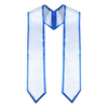 Graduation Plain Honor Stole Classic End With Trim Adult Unisex 72