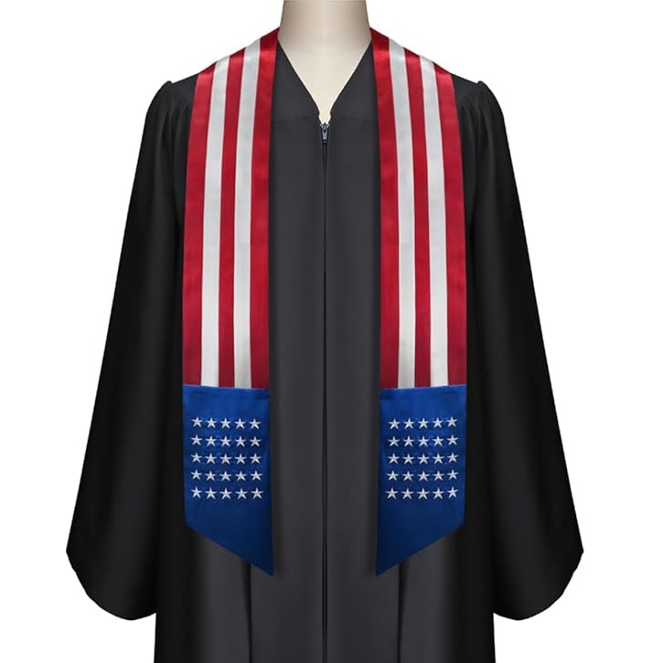International Graduation Stole Sash Study Abroad Graduate