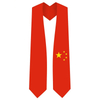 National Flag Graduation Stole 72” for International Students Unisex