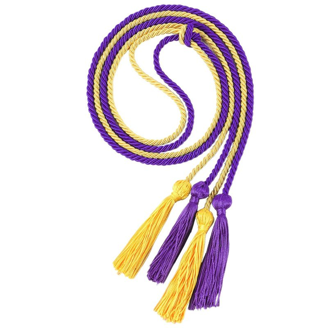 Double Graduation Honor Cord Two Colors