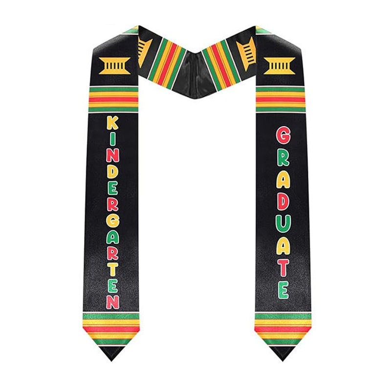 Unisex Kindergarten Printed Graduation Stole