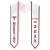 Nursing RN Graduation Stole Nurses School Stoles with Medical Logo