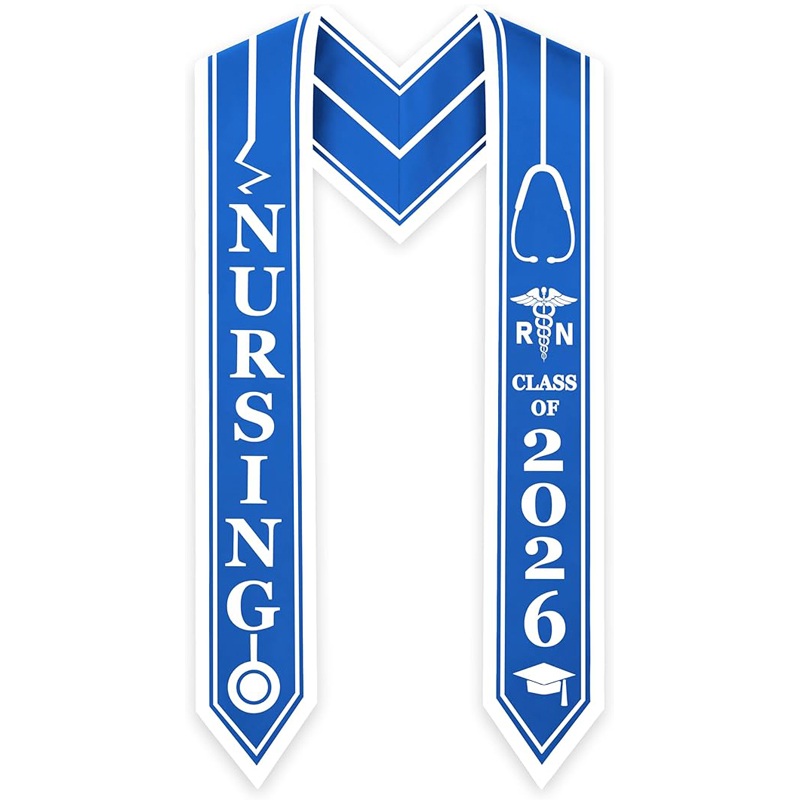 Regular Nursing BSN RN Stole Nursing Sash for Graduation