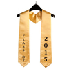 Embroidery Sash Class of 2025 2026 Adults Graduation Stole