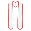 Graduation Plain Honor Stole Classic End With Trim Adult Unisex 72