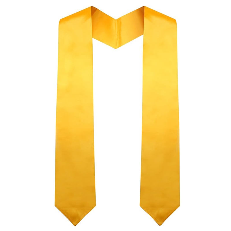 Graduation Stoles Plain Color Unisex 62