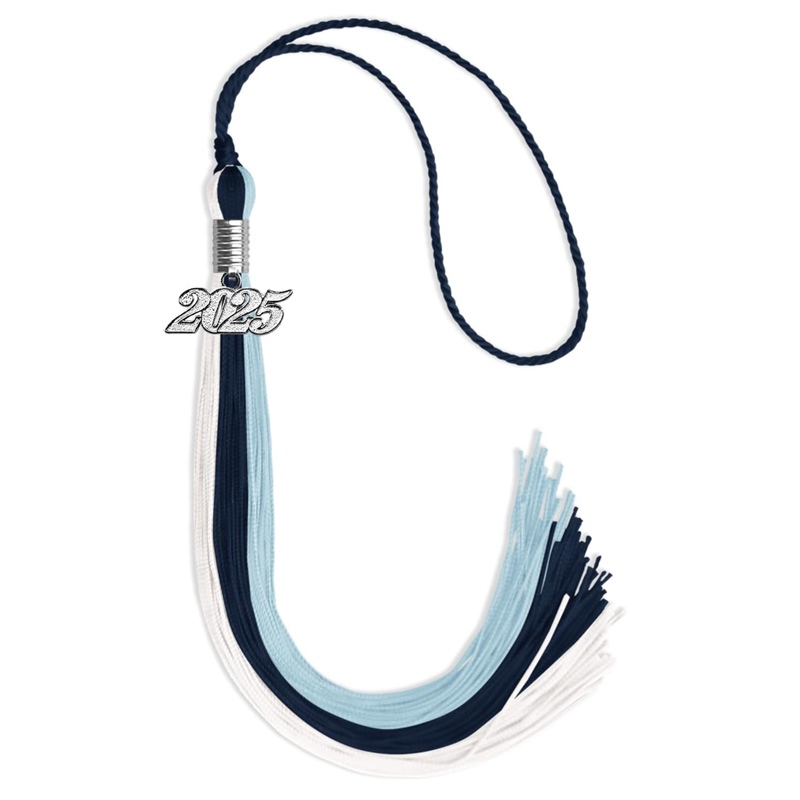 Triple Color Graduation Tassels