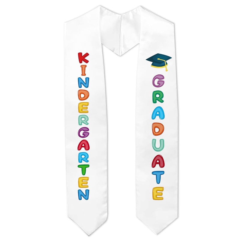 Kindergarten Graduation Stole Kindergarten Sash for Kids