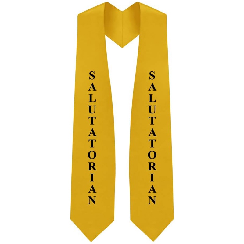 Salutatorian Stole Salutatorian Sash Multiple Styles Available
