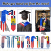 Mixed Flags on One Sash - Mixed Flag Graduation Sash for Graduation's Day 72