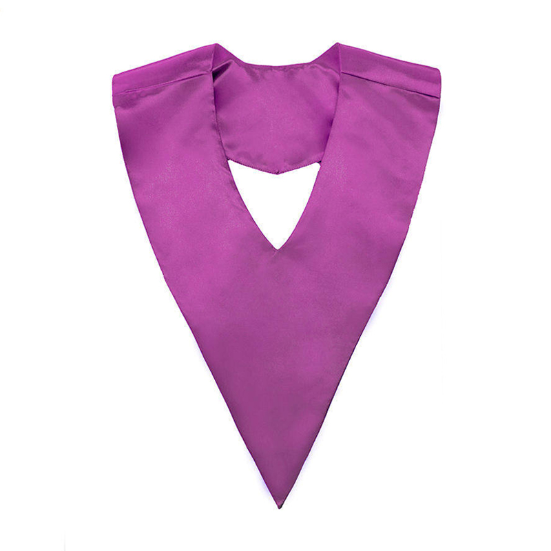 Premium Adult V Stoles Solid Color Unisex