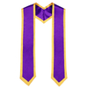Graduation Plain Honor Stole Classic End With Trim Adult Unisex 72