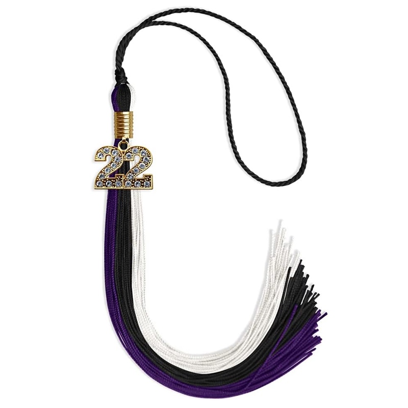 Triple Color Graduation Tassels